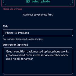 iPhone 11 Pro Max