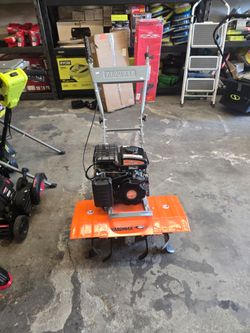 Yardmax Gas-Powered Rear Tine Tiller