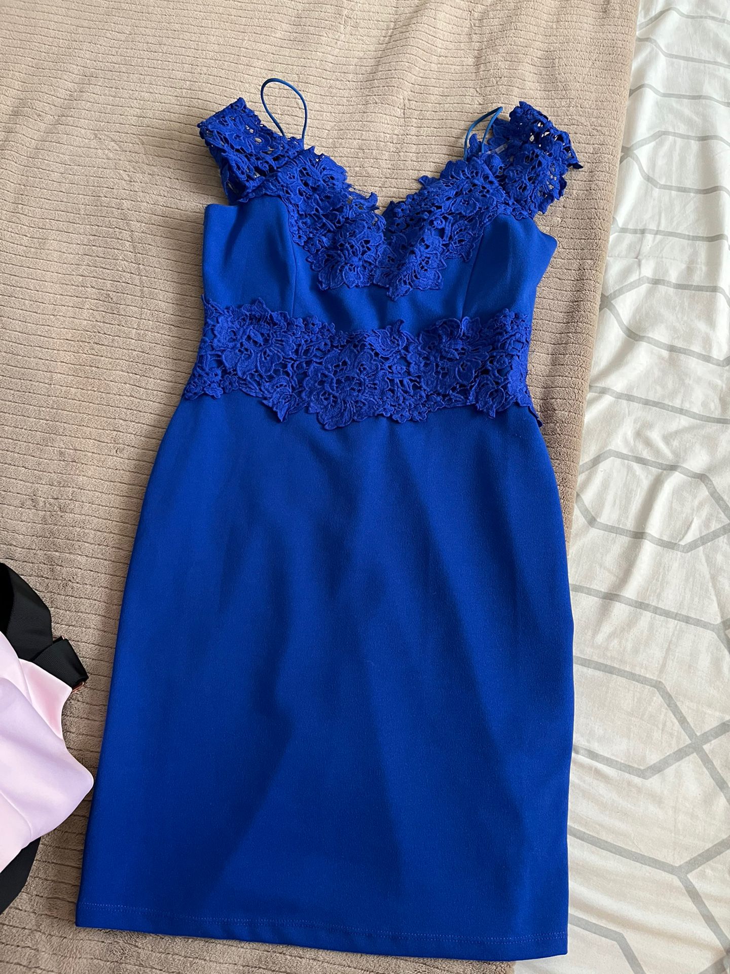 Royal blue Size S Dress , Vestido Azul Rey Talla Chica 