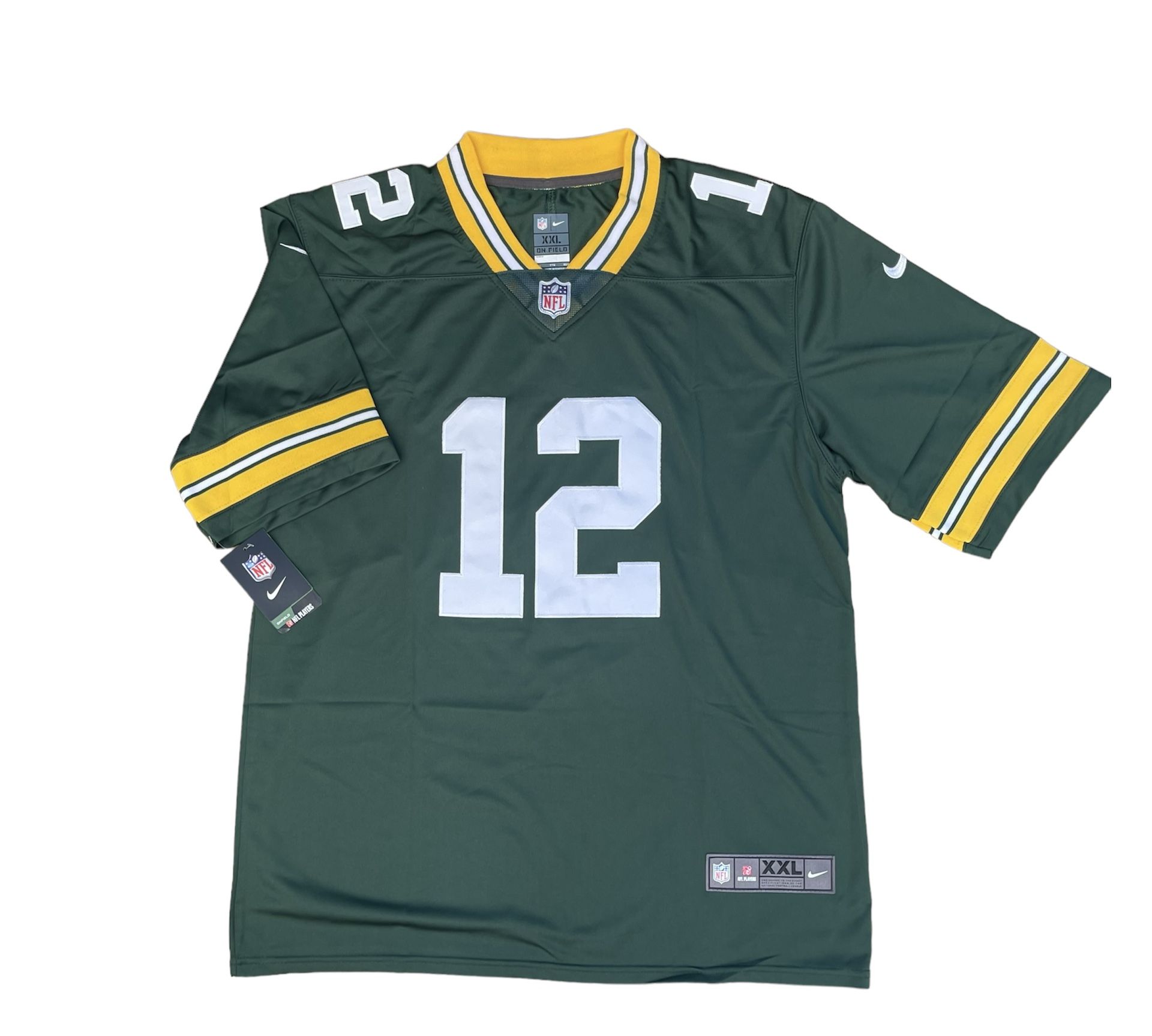 NFL Football Jersey Packers #12 Rodgers New XXL New