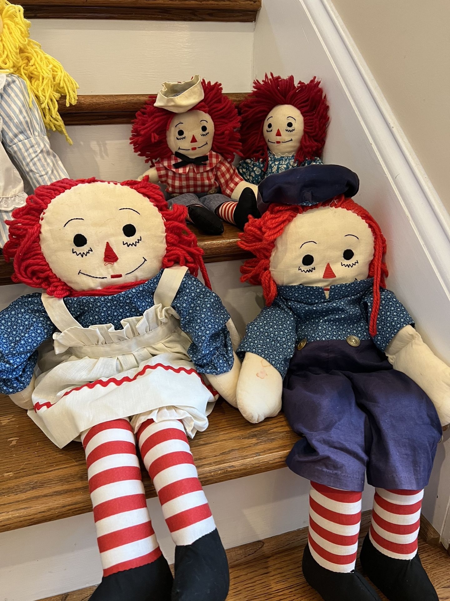 Raggedy Ann And Andy Dolls And More 