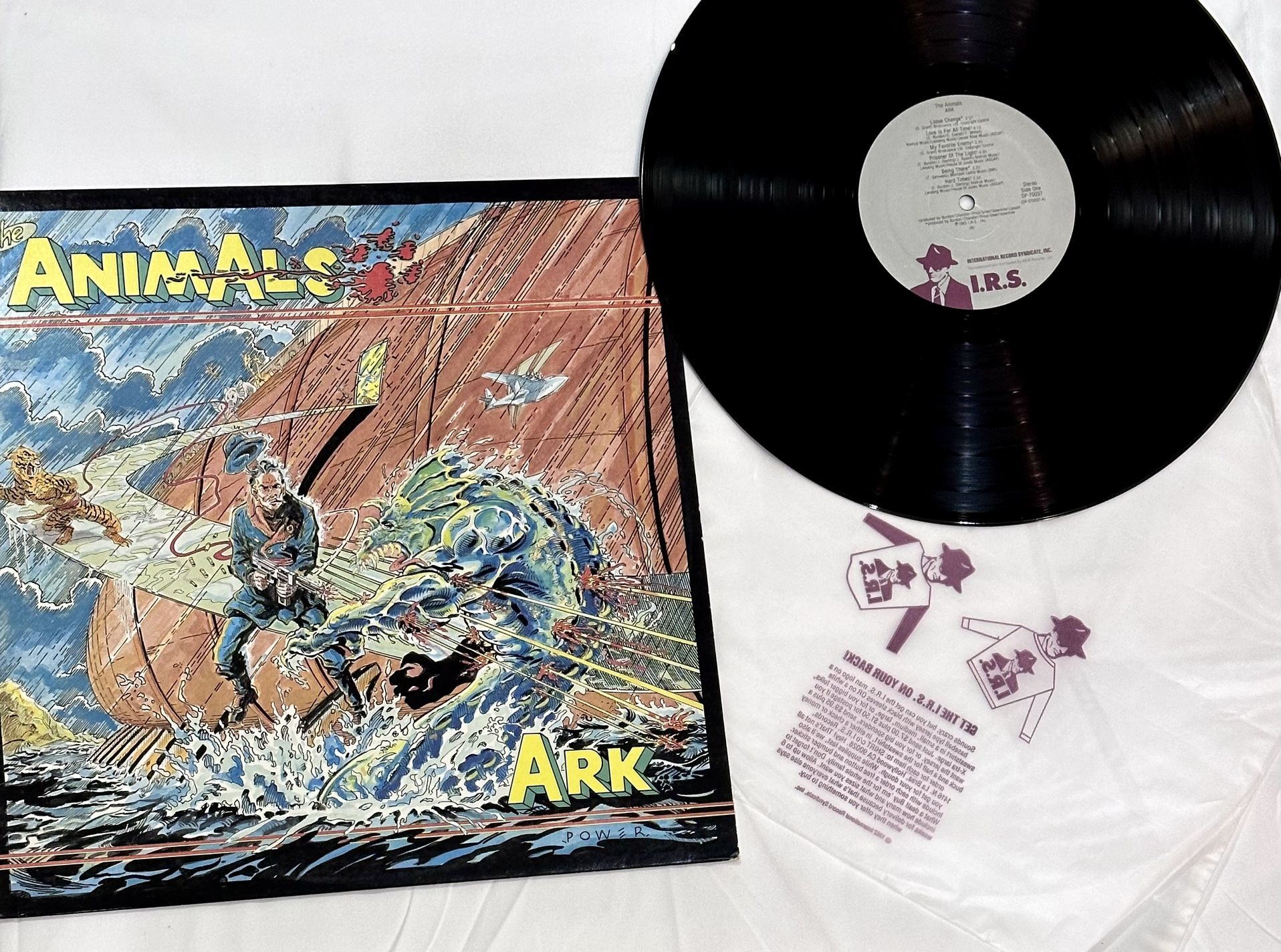 Animals Ark Vinyl Record Album 1983 Vintage Original Power