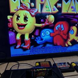 Tested And Working !Sega Ms PAC-MAN
