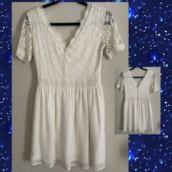 Women’s Cute Cream Dress