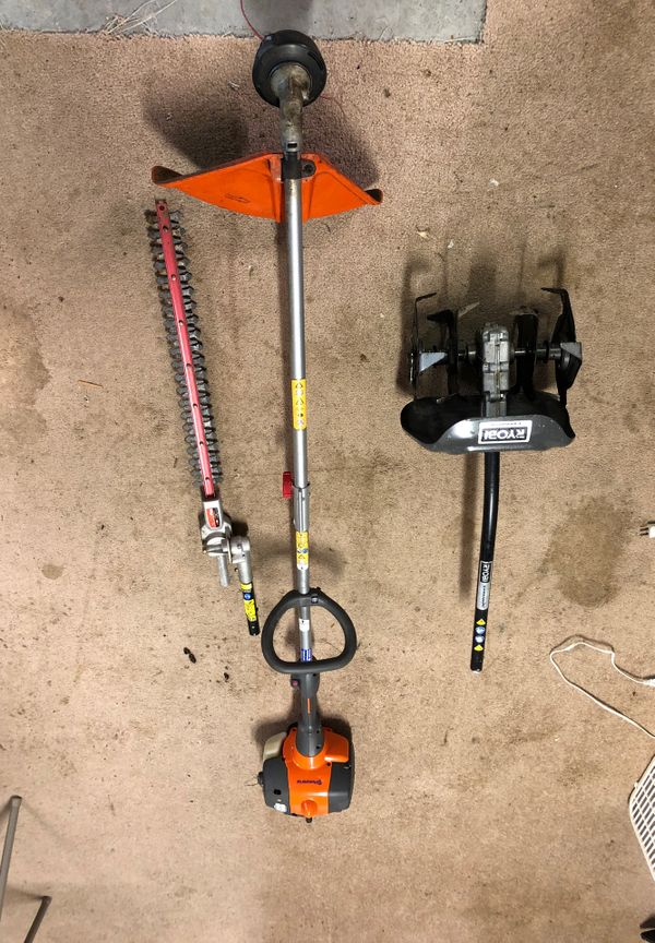 Husqvarna 128LD Trimmer and attachments for Sale in Snohomish, WA OfferUp