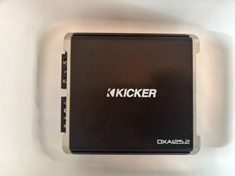 Kicker DXA125.2 2-Channel Car Amplifier – Untested / For Parts or Repair