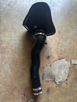 K&N cold air intake with heat shield and air filter