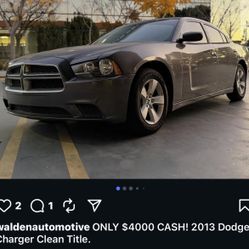 Dodge 2013 Charger 