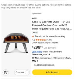 Ooni Koda 12 Pizza oven