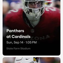 Cardinals Vs Panthers Tickets