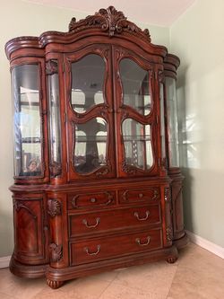 Solid wood dining set