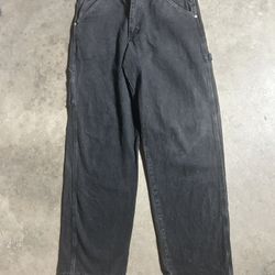 Black Wrangler Carpenter 30 32