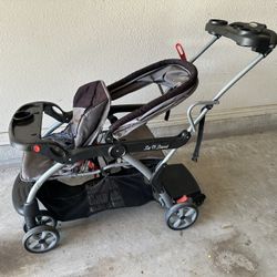 Sit N Stand Double Stroller