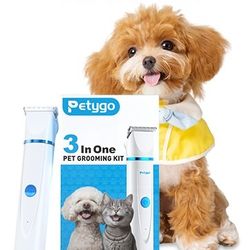 Pet Grooming Kit NEW 3 In One Petygo