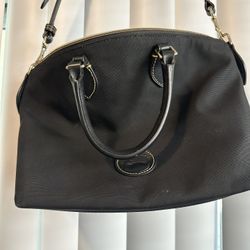 Dooney And Bourke Medium Nylon Satchel/Shoulder Purse