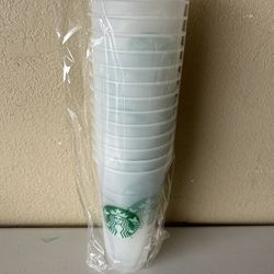 Paquete De Vasos Starbucks 