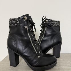 Black Boots Guess Size 10