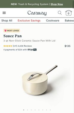 Non-Stick Sauce Pan with Lia - Caraway
