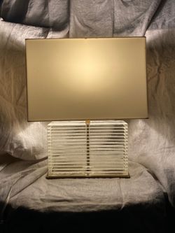 Mid-century Modern Tanner Kenzie Stacked Glass Lamp
