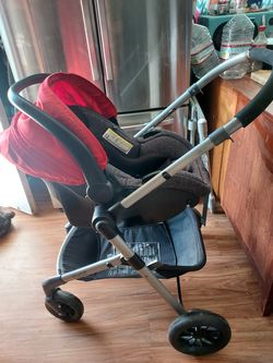 Even Flo safe max carseat w/ base and stroller