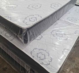 New FULL Size Mattress With Box Spring COLCHONES Nuevos Matrimoniales Full Bed 