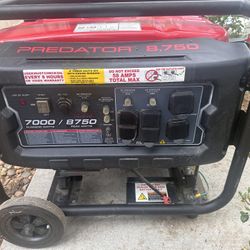 PREDATOR" 8750 Generator