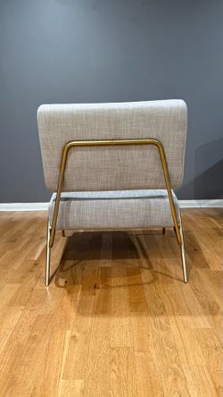 West Elm Wire Frame Chairs (2 total)