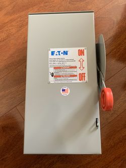 3 phase disconnect box