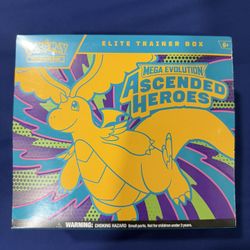 Pokémon ascended heroes ETB *small rip in corner*