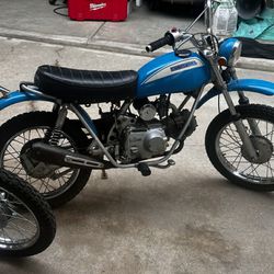 1971 Honda Motorcycle Sl 70  Original Paint  Runs Good Will Clean Up Nice  Bill  Of Sale Only 