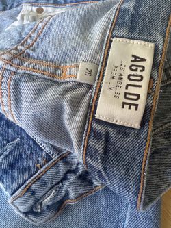 AGOLDE Jamie High Rise Classic Straight Leg Jeans Size 26 – Feel Good