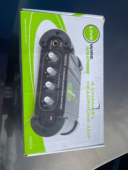Live Wire Solutions HA204 4-Channel Headphone Amp