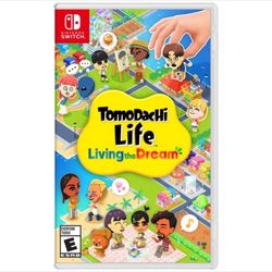 Nintendo switch Tomodachi Life Living The Dream Game New In Plastic
