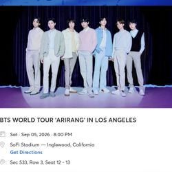 BTS Tickets 