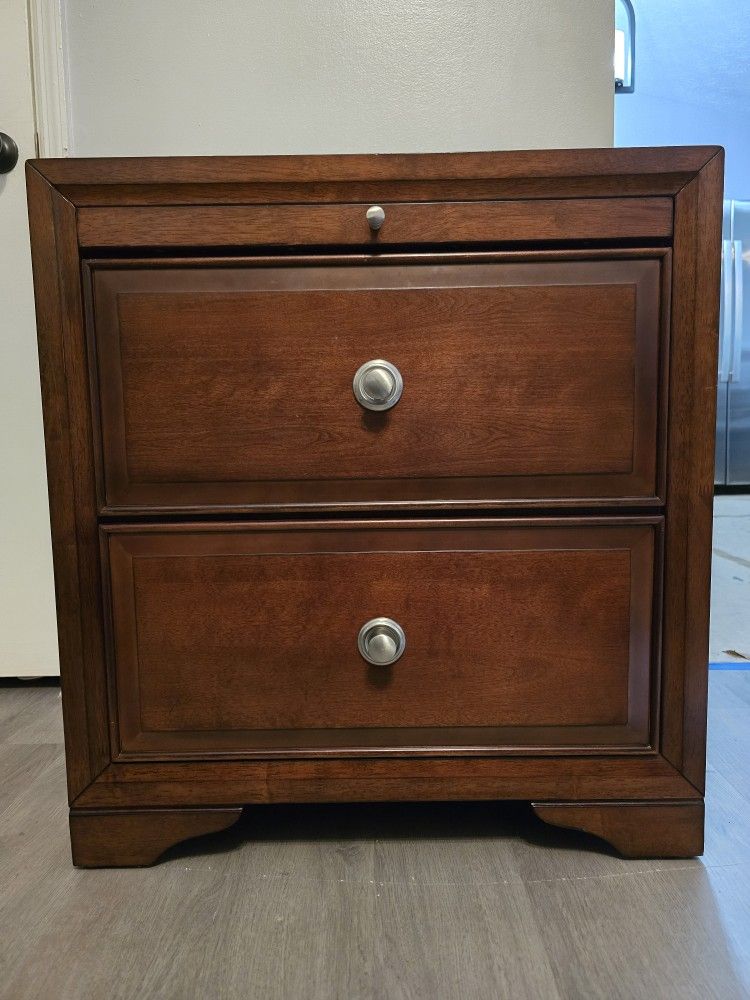 Large Brown Nightstand