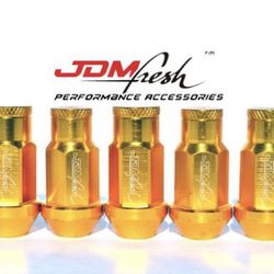 JDMFresh Gold Lug Nuts