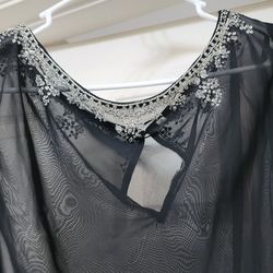 Beautiful Sequined Dress Cover Or Swim Cover Up