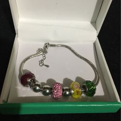 Silver plated bracelet
