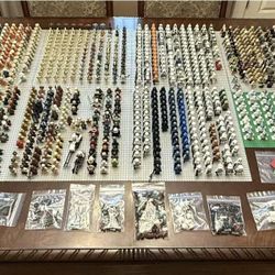 Star Wars Lego Minifigures Minifigs Collection Lot (1065 Total Figs) + Extras