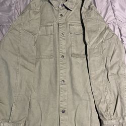 Jacket Mens Green New 