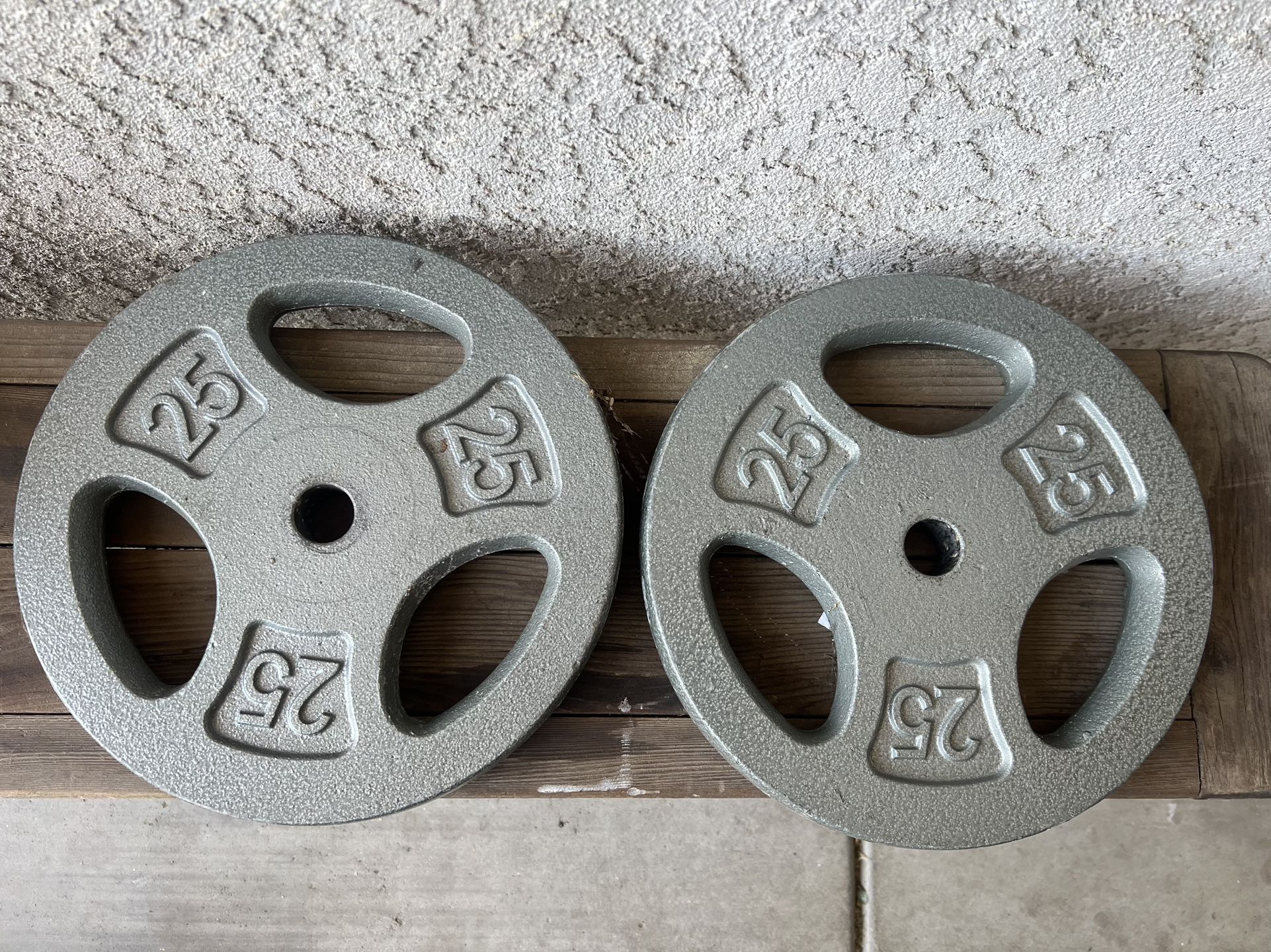 Pair Of 25lbs Plate Weight
