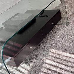 Glass Modern Coffee Table $50