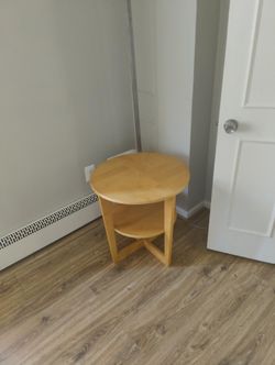 Natural Color Wood Coffee Table