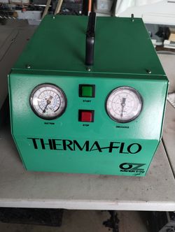 HVAC -REFRIGERATE RECOVERY VACUUM UNIT