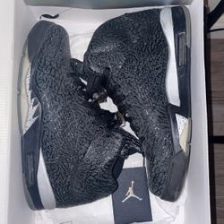 Air Jordan 3lab5 Black-Metallic Silver