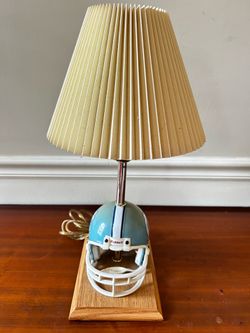 University of North Carolina UNC Tar Heels Riddell Football Helmet Table Lamp