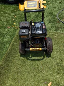 DeWalt pressure washer