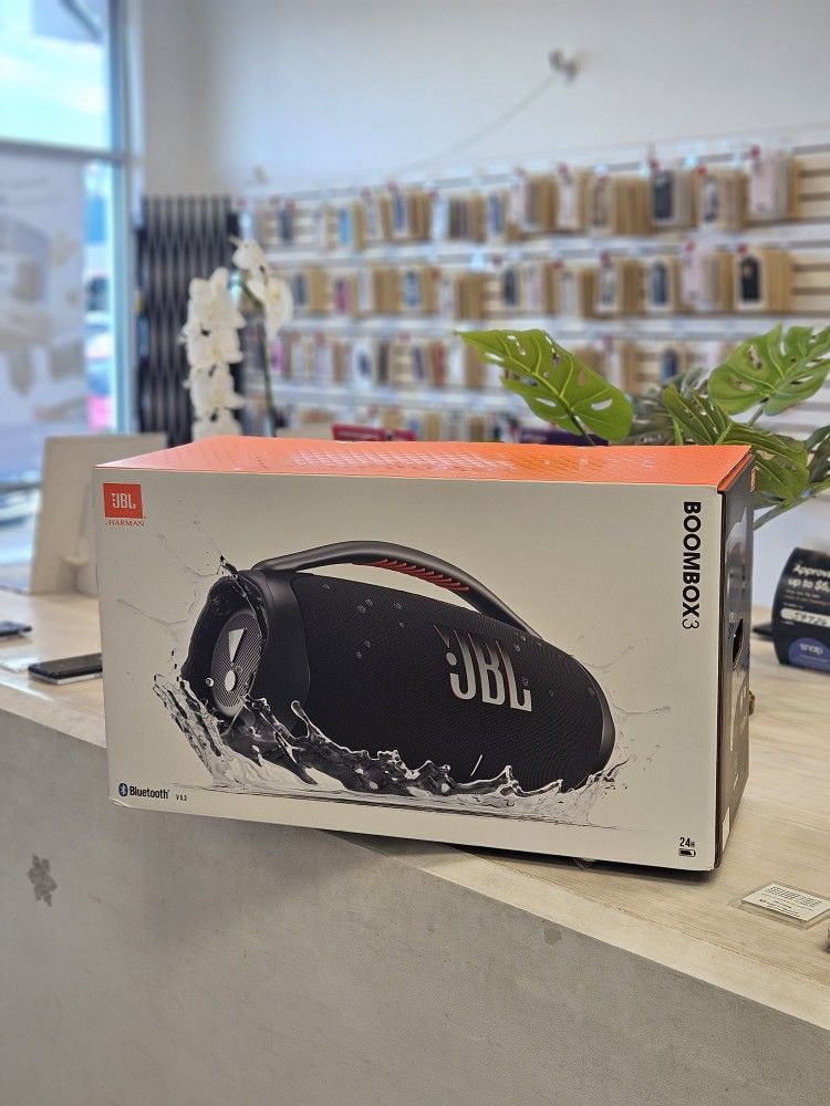Jbl Boombox 3 Brand New Speaker - Message us for $5 Down Payment