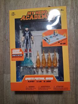 My Hero Academia Izuku Midoriya Sports Festival Arena Playset Funimation ( A )