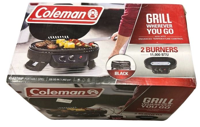 Coleman Roadtrip 225 Tabletop 2 Burner Propane Gas Grill, Black,All Products : American Fashion Style Bags On Sale